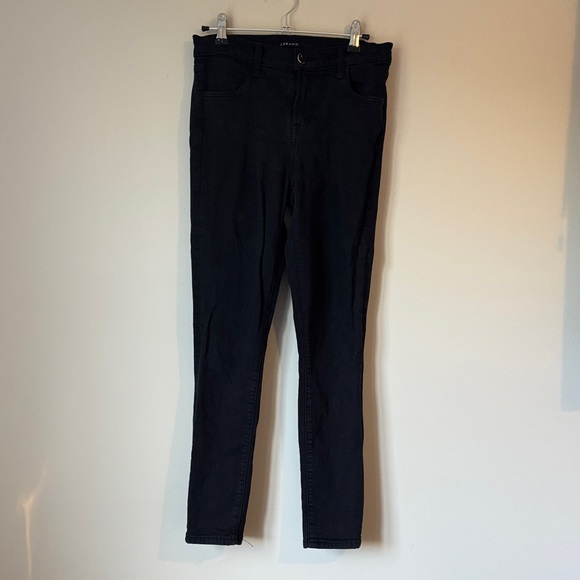 Maria J BRAND high rise Skinny black Jeans size 24 - Picture 3 of 10